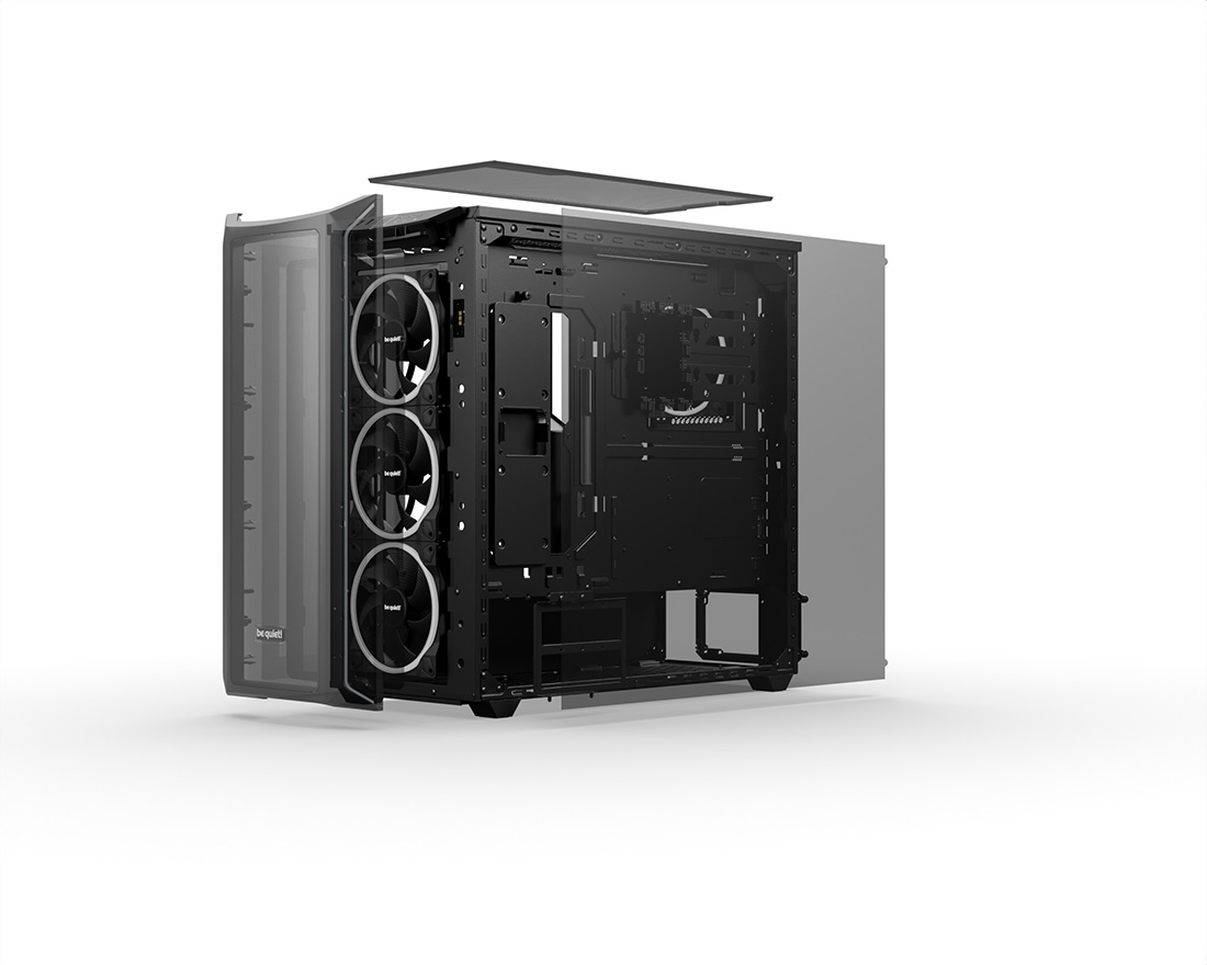 SHADOW BASE 800 FX | Black 靜音電腦機殼be quiet!產品